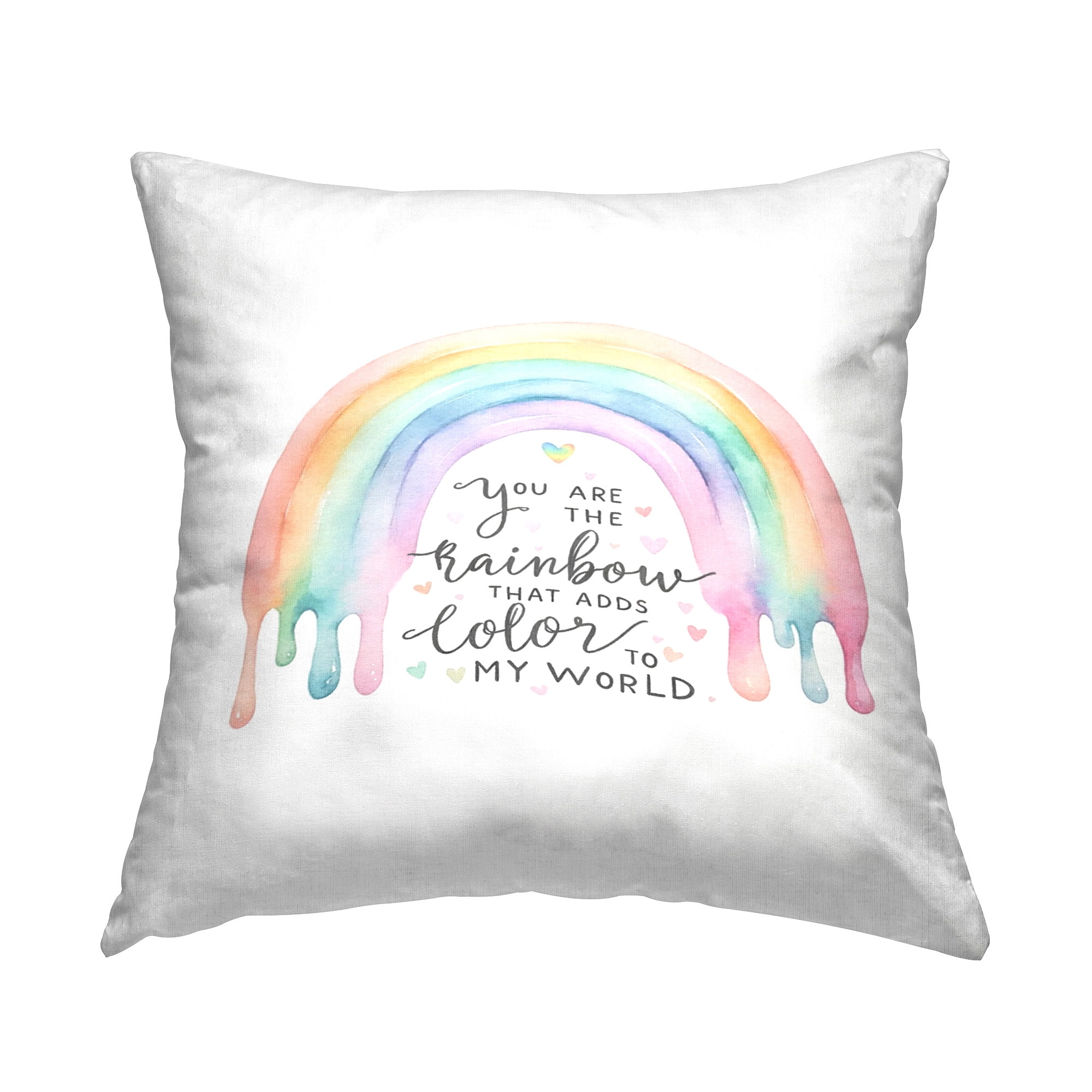 Stupell Industries You Are The Rainbow Decorative Printed Throw Pillow Design by Amanda Greenwood
