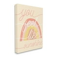 thumbnail image 1 of Stupell Industries You Feel Like Sunshine Expression Warm Tone Rainbow, 16 x 20, Design by Daphne Polselli, 1 of 5
