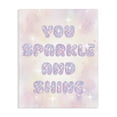 thumbnail image 1 of Stupell Industries Eclectic You Sparkle And Shine Pastels Canvas Art, 16 x 20, by Lil' Rue, 1 of 8