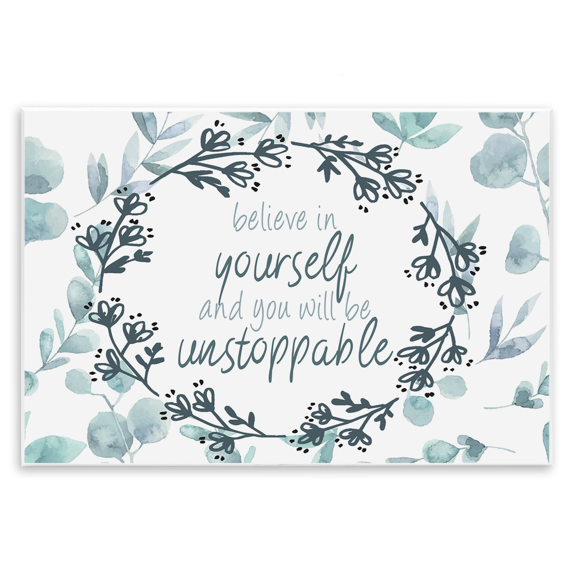 Stupell Industries You Will Be Unstoppable Wall Plaque Art, design by Kim Allen