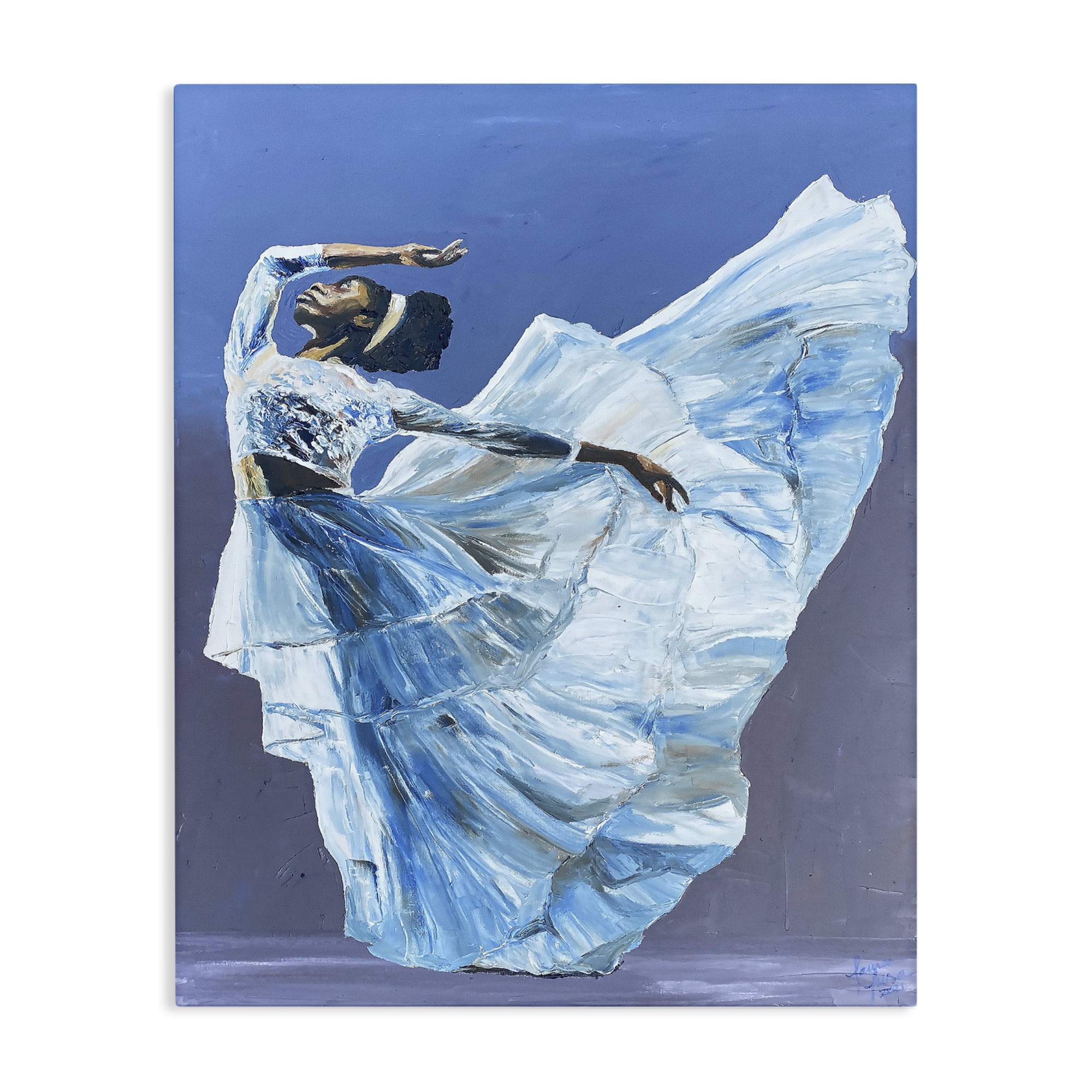 Stupell Industries Young Queen Dancer Canvas Wall Art, design by Lauren Luna