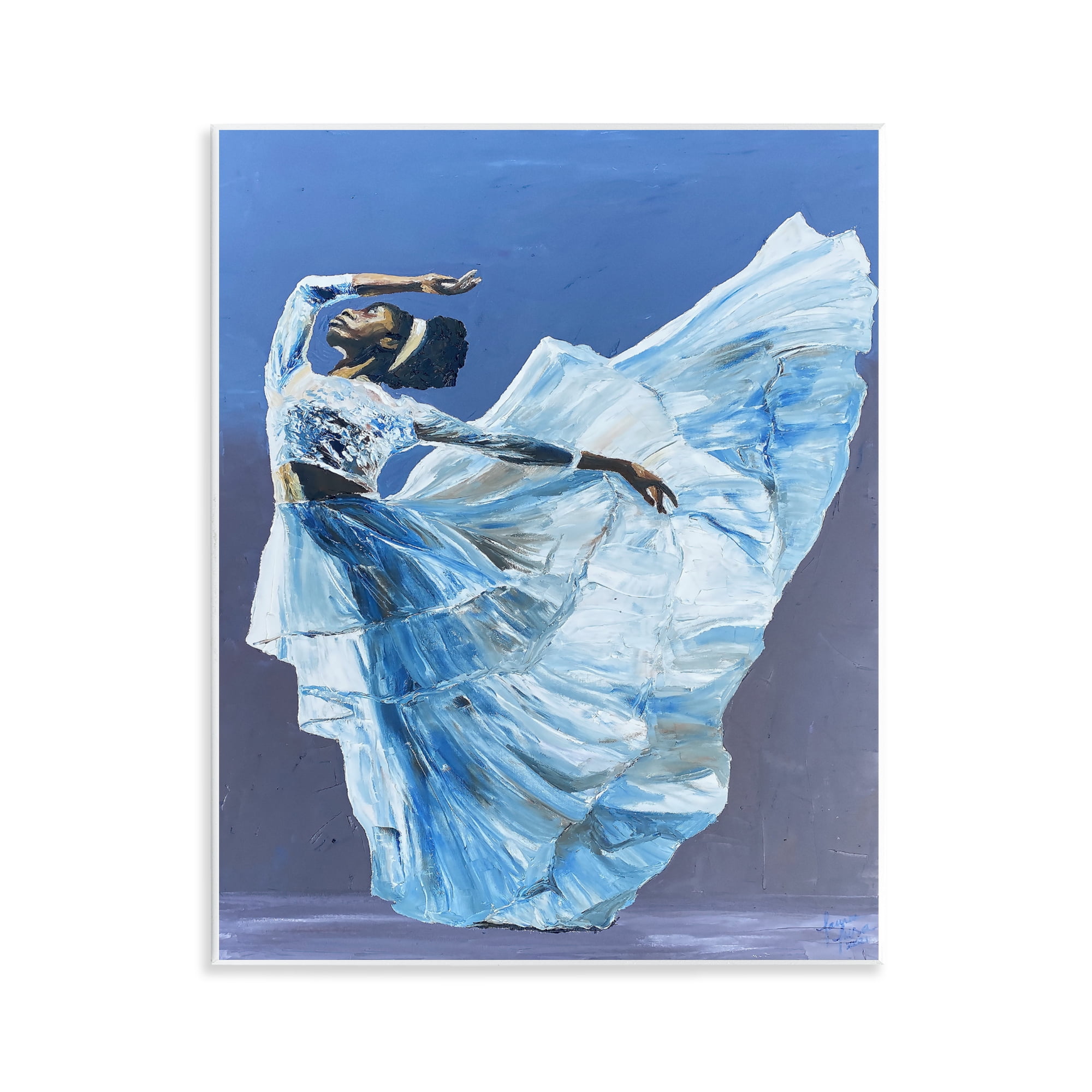 Stupell Industries Young Queen Dancer Wall Plaque Art, design by Lauren Luna