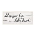 thumbnail image 1 of Stupell Industries Your Big Little Heart Phrase Soft Country Script Modern Painting Unframed Art Print Wall Art, 7 x 17, Design by Daphne Polselli, 1 of 6