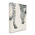 thumbnail image 1 of Stupell Industries Zebra Grazing Striped Safari Animal Hoof Detail Canvas Wall Art by Grace Popp, 1 of 6