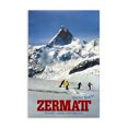 thumbnail image 1 of Stupell Industries Traditional Zermatt Snow Beach Canvas Art, 30 x 45, by Vintage Posters, 1 of 8