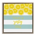 thumbnail image 1 of Stupell Industries Rustic Lodge Zesty Citrus with Stripes Brown Floating Frame Canvas Art, 18 x 18, by Anna Quach, 1 of 8