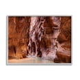 thumbnail image 1 of Stupell Industries Zion Park Landscape Nature Photography Gray Framed Art Print Wall Art, 20 x 16, 1 of 8