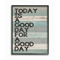 Stupell IndustriesA Good Day for a Good DayFramed Wall Art by Jo Moulton