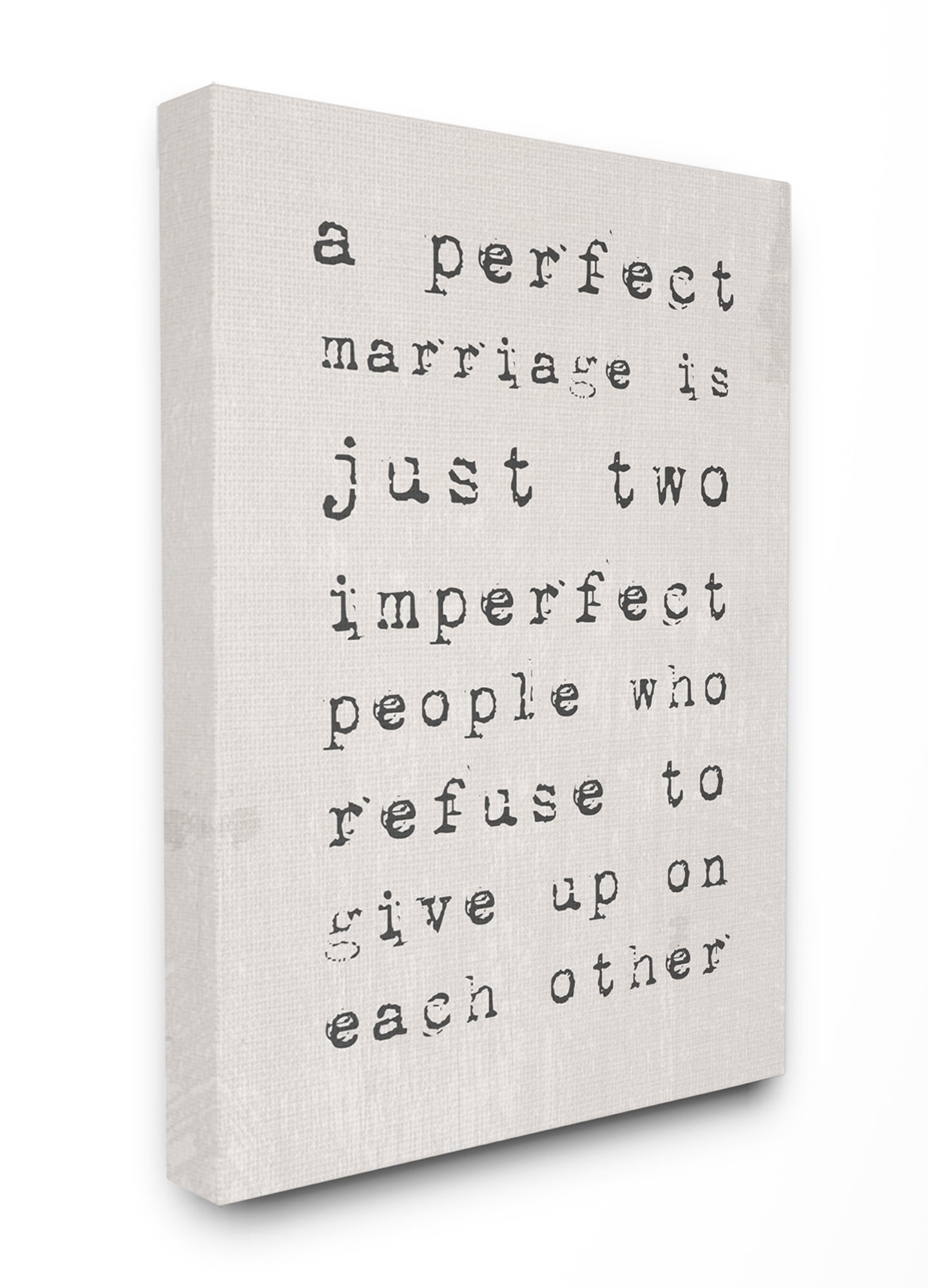 Stupell IndustriesA Perfect MarriageCanvas Wall Art by Daphne Polselli