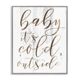 thumbnail image 1 of Stupell IndustriesBaby Its Cold OutsideFramed Wall Art by Daphne Polselli, 1 of 5