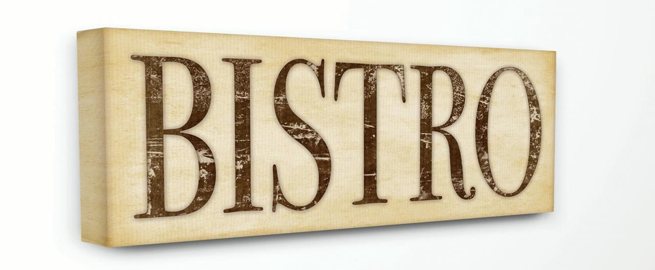 Stupell IndustriesBistro Kitchen Canvas Wall Art by Stephanie Workman Marrott