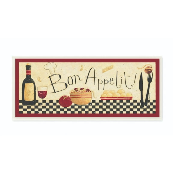 Stupell IndustriesBon Appetit Kitchen Wall Plaqueby Dan Dipaolo