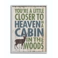 thumbnail image 1 of Stupell IndustriesCloser to Heavin in a CabinFramed Wall Art by Stephanie Workman Marrott, 1 of 8