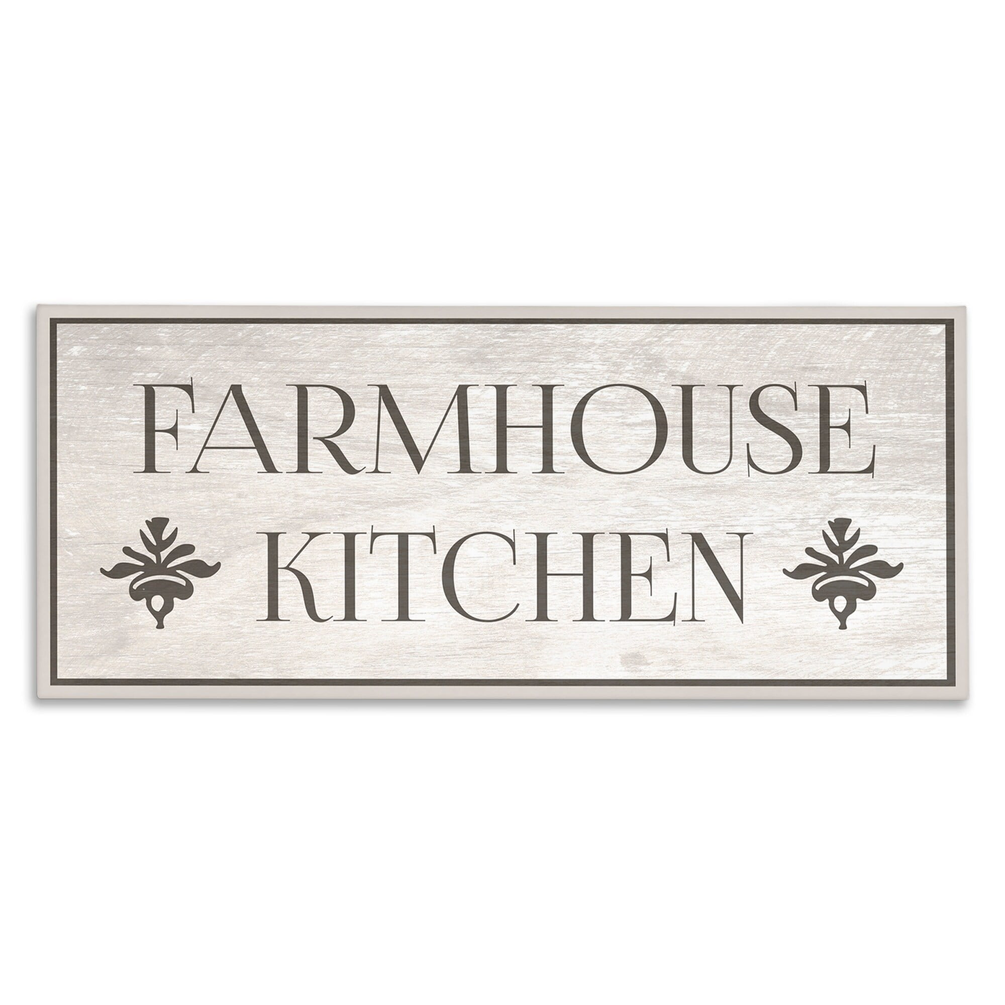Stupell IndustriesFarmhouse Kitchen Typography Canvas Wall Art by Daphne Polselli