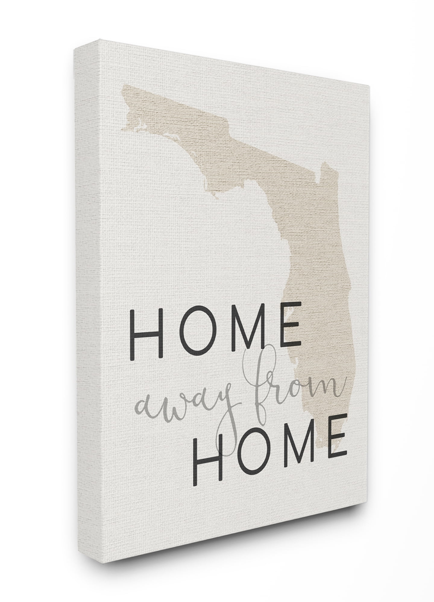 Stupell IndustriesHome Sweet Florida Typography Canvas Wall Art by Daphne Polselli