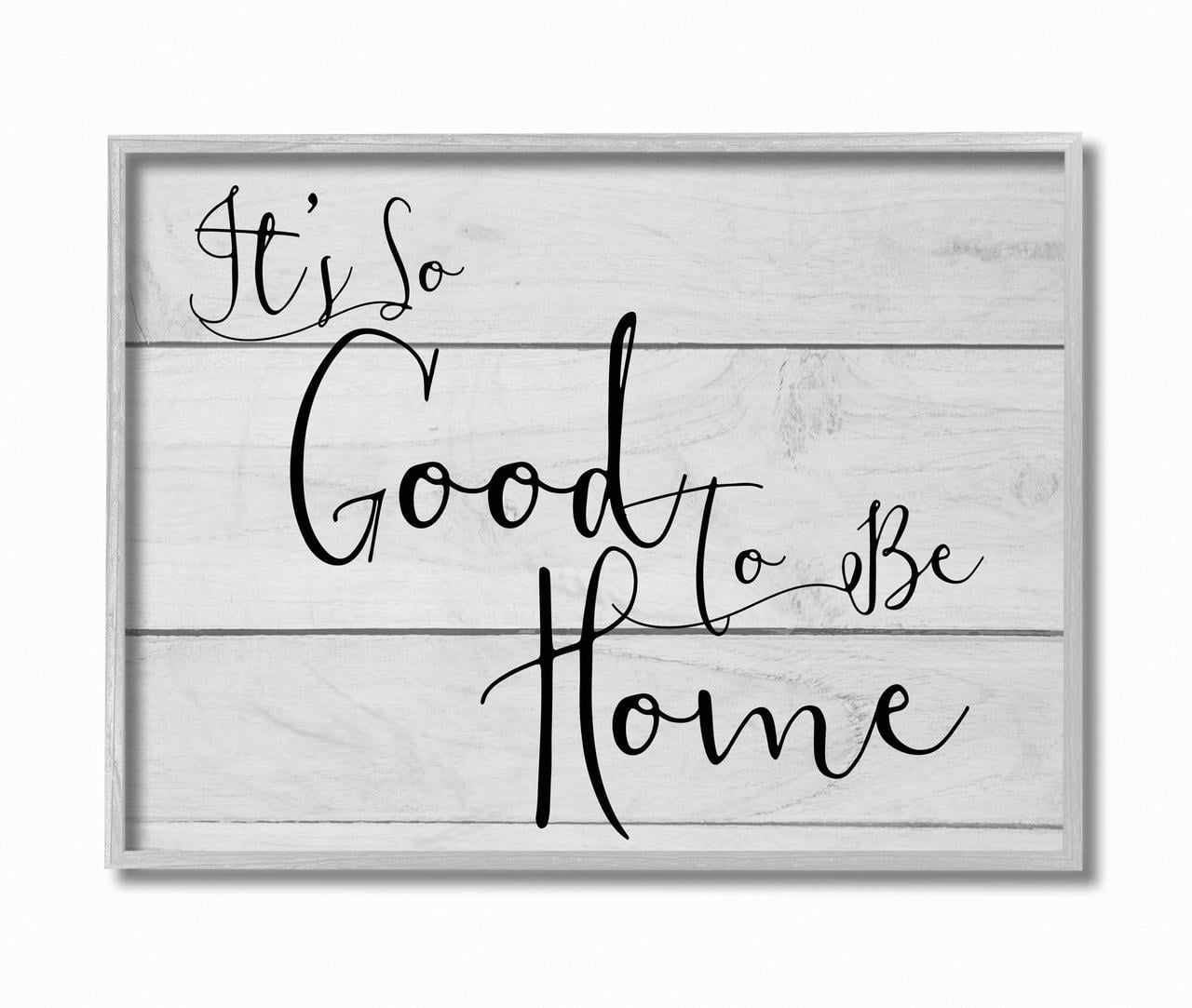 Gray Framed Rustic Wood Wall Art 11x14
