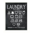 thumbnail image 1 of Stupell IndustriesLaundry Cheat SheetWall Plaqueby Susan Newberry Designs, 1 of 6