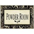 thumbnail image 1 of Stupell IndustriesPowder Room Black and Beige Bathroom Wall Plaqueby Jo Moulton, 1 of 6
