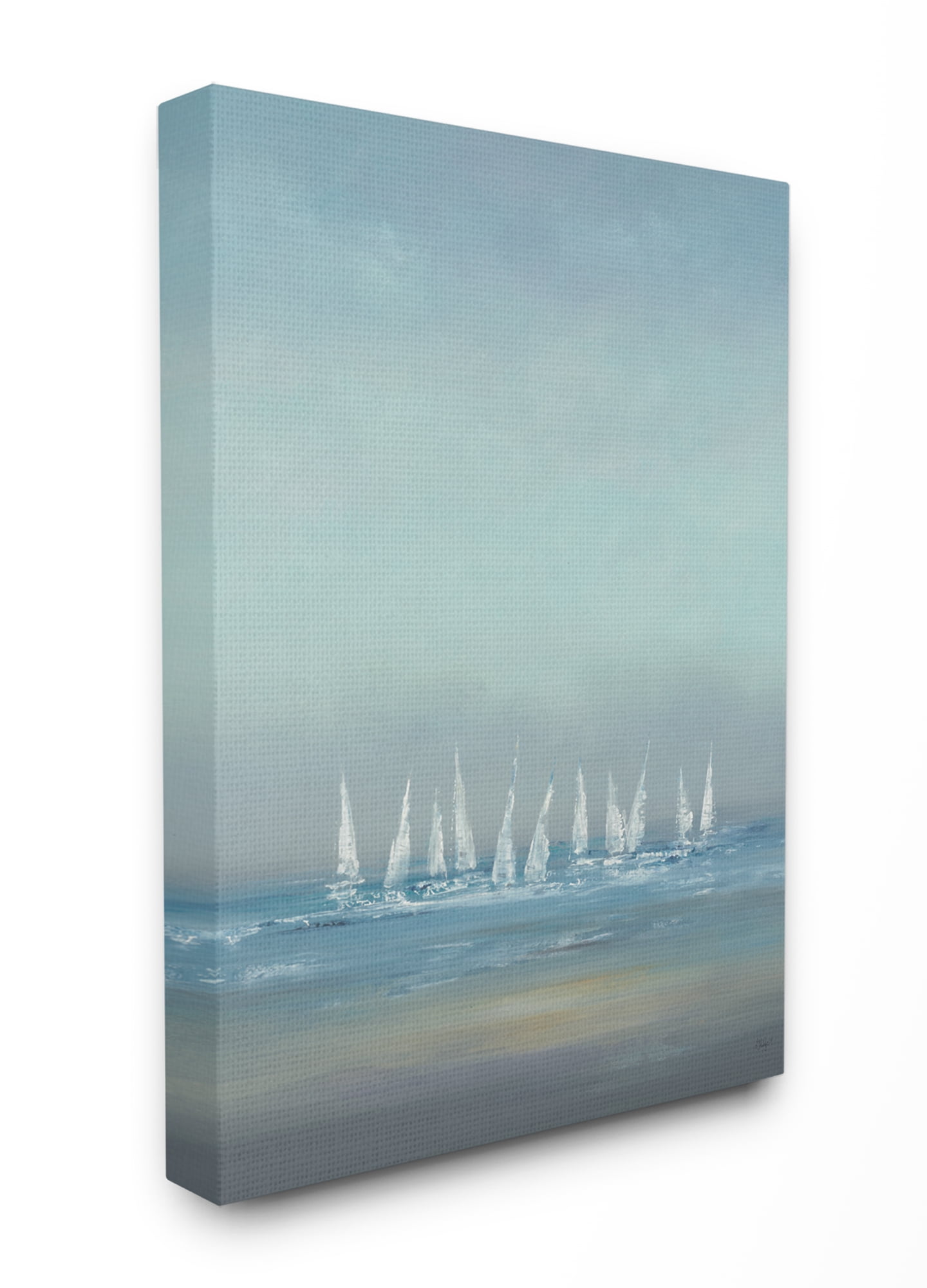 Stupell IndustriesThe Regatta Abstract SeascapeCanvas Wall Art by Third and Wall