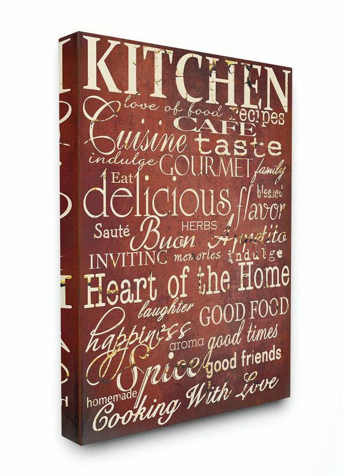 Stupell IndustriesThe Stupell Home Decor Collection Words in the ...