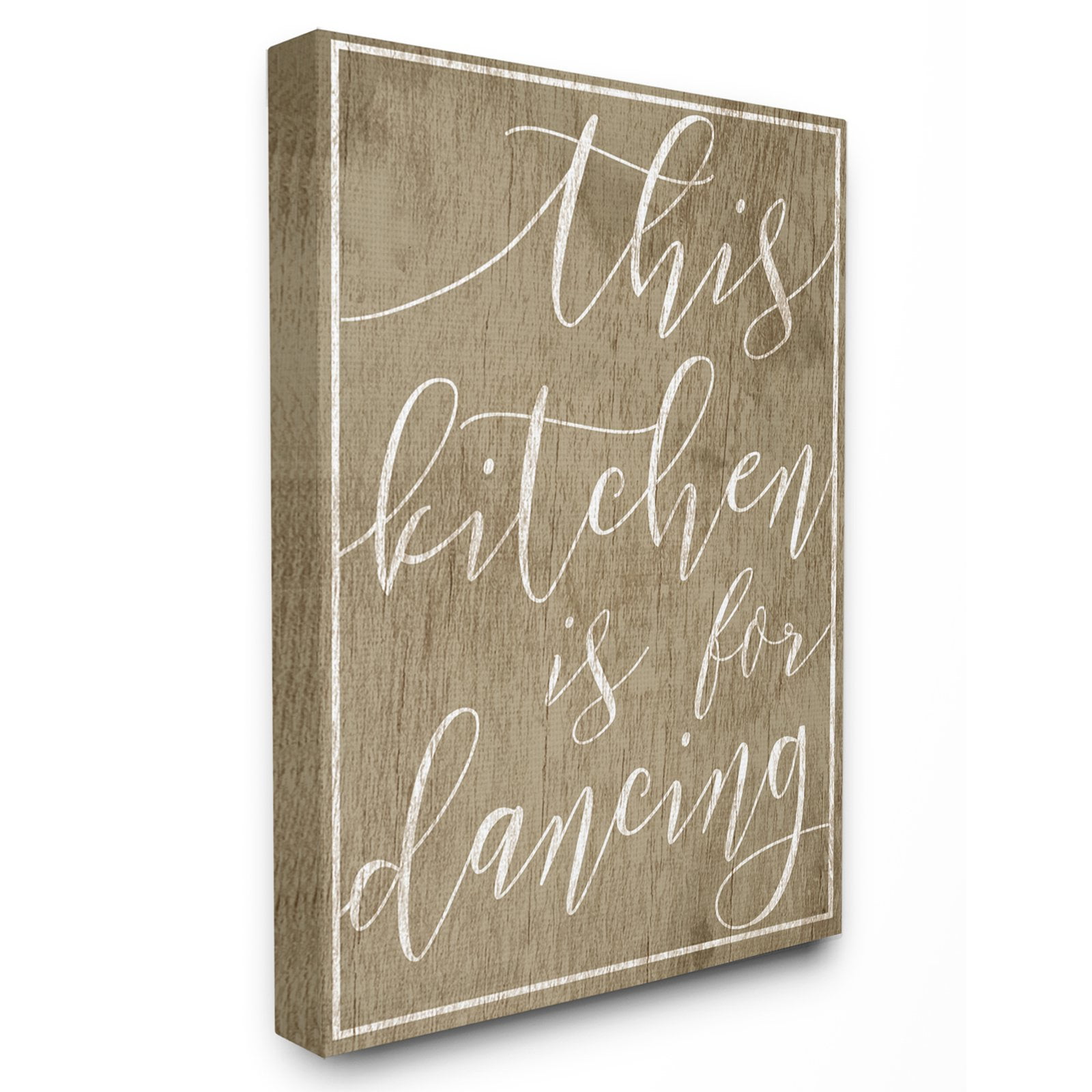 Stupell IndustriesThis Kitchen is For DancingCanvas Wall Art by Daphne Polselli