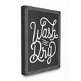 thumbnail image 1 of Stupell IndustriesWash and Dry Typography Canvas Wall Art by Lettered and Lined, 1 of 5