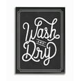 thumbnail image 1 of Stupell IndustriesWash and Dry Typography Framed Wall Art by Lettered and Lined, 1 of 6