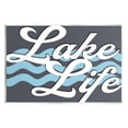 thumbnail image 1 of Stupell Lake Life Water Waves Phrase Landscape Painting Wall Plaque Unframed Art Print Wall Art, 1 of 6