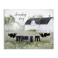 thumbnail image 1 of Stupell Laundry Day Rural Cows Meadow Nature Painting Gallery Wrapped Canvas Print Wall Art, 1 of 5
