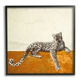 thumbnail image 1 of Stupell Leopard Wildlife Geometric Animal Animals & Insects Painting Black Framed Art Print Wall Art, 1 of 7