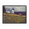thumbnail image 1 of Stupell  Lighthouse Scene Overlooking the Forest Framed Art, 11 x 14, Design By Artist Jerry Cable - Multi-Color 11 x 14, 1 of 5