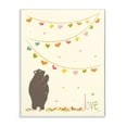 thumbnail image 1 of Stupell  Love Bear with Heart Garland Wall Plaque Art, 10 x 0.5 x 15,  Made in USA 13 x 19, 1 of 4