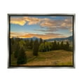 thumbnail image 1 of Stupell Montana Sunset Forest Clearing Landscape Photography Gray Floater Framed Art Print Wall Art, 1 of 6