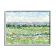 Stupell Mountain Impressions Abstract Landscape Landscape Painting Gray Framed Art Print Wall Art