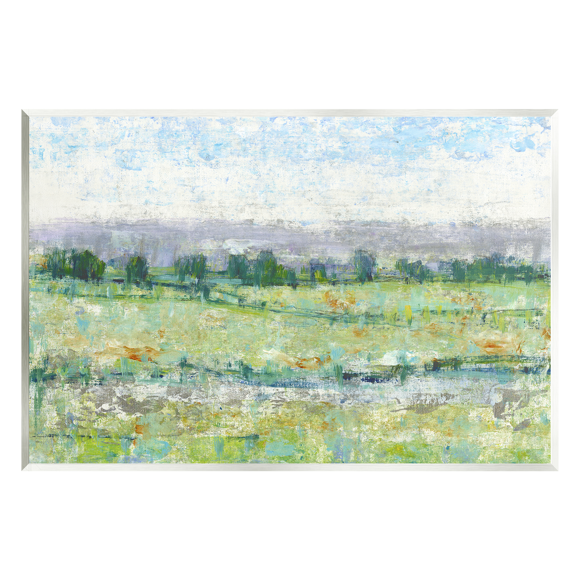 Stupell Mountain Impressions Abstract Landscape Landscape Painting Wall Plaque Unframed Art Print Wall Art