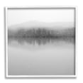 thumbnail image 1 of Stupell Mountainous Lake Trees Reflection Landscape Photography White Framed Art Print Wall Art, 1 of 1
