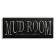 thumbnail image 1 of Stupell Mud Room Remove Shoes Reminder Inspirational Painting Gallery Wrapped Canvas Print Wall Art, 1 of 1