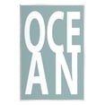 thumbnail image 1 of Stupell Ocean Beach Text Letters Phrase Landscape Painting Wall Plaque Unframed Art Print Wall Art, 1 of 6