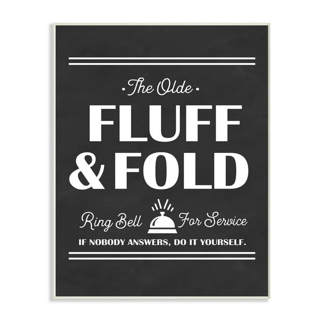 Stupell Olde Fluff and Fold Wall Plaque Art 13 x 19