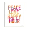 thumbnail image 1 of Stupell  Peace Wall plaque Art Love Wall plaque Art Happy Hour' Glam Wall plaque Art design by House of Lulu, 1 of 3