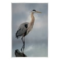 thumbnail image 1 of Stupell Perched Egret Water Reflection Animals & Insects Photography Wall Plaque Unframed Art Print Wall Art, 1 of 6
