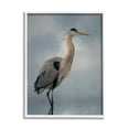 thumbnail image 1 of Stupell Perched Egret Water Reflection Animals & Insects Photography White Framed Art Print Wall Art, 1 of 7
