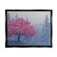 thumbnail image 1 of Stupell Pink Cherry Blossom Nature Landscape Landscape Photography Black Floater Framed Art Print Wall Art, 1 of 6