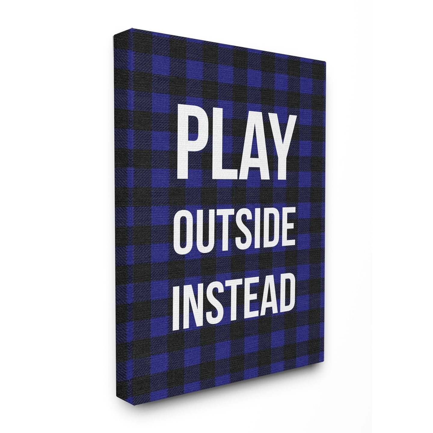Stupell Play Outside Instead Canvas Wall Art 30 x 40