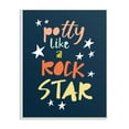 thumbnail image 1 of Stupell Potty Like A Rock Star Typography Wall Plaque Art, 10 x 0.5 x 15, A 10 x 15, 1 of 5