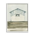 thumbnail image 1 of Stupell Quiet Cabin Rural Watercolor Landscape Painting White Framed Art Print Wall Art, 1 of 7