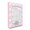 thumbnail image 1 of Stupell Read Me A Story/Elephant In Pink Chevron Wall Art 30x40, 1 of 4