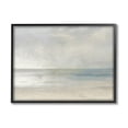 thumbnail image 1 of Stupell Sandy Tide Ocean Horizon Landscape Painting Black Framed Art Print Wall Art, 1 of 7