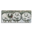 thumbnail image 1 of Stupell Seasonal Winter Sheep Farmhouse Snow Animals & Insects Painting Gallery Wrapped Canvas Print Wall Art, 1 of 7
