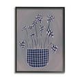 thumbnail image 1 of Stupell Spotted Plant Leaves Floral Patterned Botanical & Floral Painting Black Framed Art Print Wall Art, 1 of 7